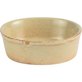 Pie Dish - Oval - Stoneware - Flame - 15cm (6") - 45cl (15oz)