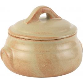 Casserole - Bellied - Stoneware - Flame - 42.5cl (15oz)