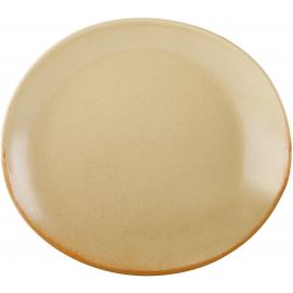 Plate - Oval - Bistro - Stoneware - Flame - 29.5cm (11.5")