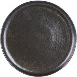 Round Plate - Stoneware - Oxide - 27cm (10.5")