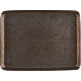 Tray - Rectangular - Stoneware - Aztec - 30cm (11.75")