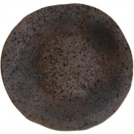 Organic Round Plate - Stoneware - Ironstone - 17cm (6.75")