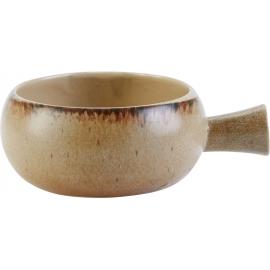 Round Bowl - Handled - Stoneware - Natura - 12.5cm (5") - 56cl (19.75oz)