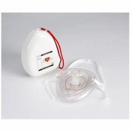 CPR Pocket Mask Resuscitator in Shell Plastic Box