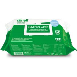 Universal Sanitising Wipes - Clinell - 200 Wipes