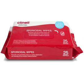 Sporicidal Wipes - Clinell - 25 Wipes