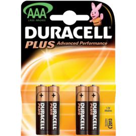 Alkaline Batteries - Size AAA - Duracell Plus