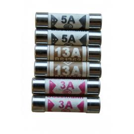 Electrical Fuses - 3A, 5A, 13A - Mixed Pack (2 of Each Type)