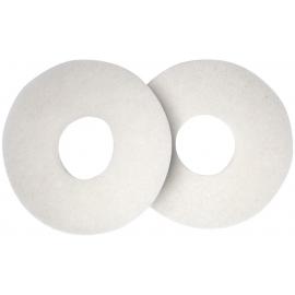NuPad Floor Pads - For 244NX Scrubber Dryer - Numatic - White