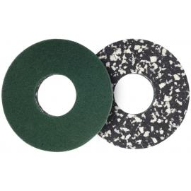 Pu-Pad Floor Pads - For 244NX Scrubber Dryer - Numatic - Green