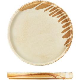 Presentation Plate - Terra Porcelain - Roko Sand - 28cm (11&quot;)