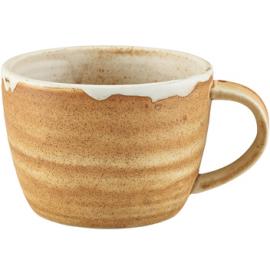 Beverage Cup - Bowl Shaped - Terra Porcelain - Roko Sand - 23cl (8oz)