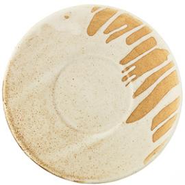 Saucer - Terra Porcelain - Roko Sand - 14.5cm (5.75&quot;)