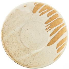 Saucer - Terra Porcelain - Roko Sand - 14.5cm (5.75")