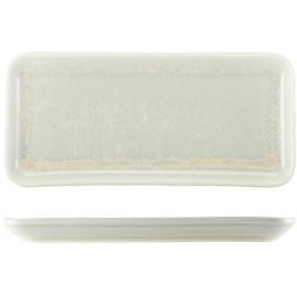 Plate - Narrow Rectangular - Terra Porcelain - Pearl - 27cm (10.6")