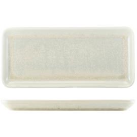 Plate - Narrow Rectangular - Terra Porcelain - Pearl - 30cm (11.8")