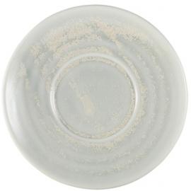 Saucer - Terra Porcelain - Pearl - 14.5cm (5.75")