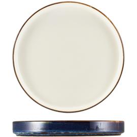 Presentation Plate - Two Tone - Terra Porcelain - Aqua Blue - 26cm (10.25&quot;)