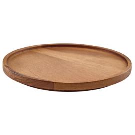 Presentation Plate - Acacia Wood - 20.5cm (8")