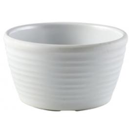 Ramekin - Rippled - Melamine - Matt White - 6cl (2oz)