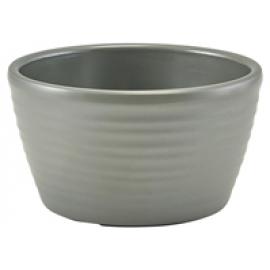 Ramekin - Rippled - Melamine - Matt Grey - 6cl (2oz)