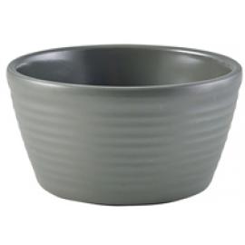 Ramekin - Rippled - Melamine - Matt Grey - 7cl (2.5oz)