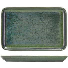 Plate - Rectangular - Terra Porcelain - Aqua Green - 30cm (11.8")