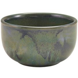 Round Bowl - Terra Porcelain - Aqua Green - 12.5cm (5") - 50cl (17.5oz)