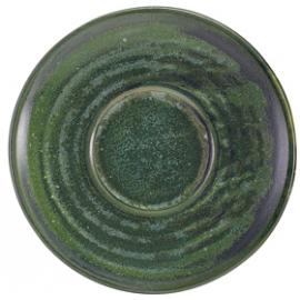 Saucer - Terra Porcelain - Aqua Green - 11.5cm (4.5")