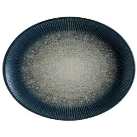 Plate - Oval - Arctic - Moove - 25cm (9.75")