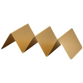Fast Food Stand - Gold Vintage Steel - 2 Slot