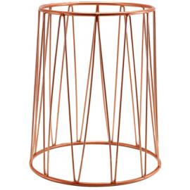 Crown Buffet Riser - Anti-Slip Coated - Round - Copper - 30cm (11.75")