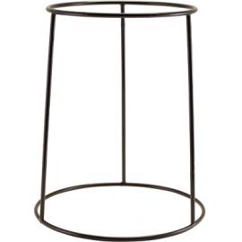 Buffet Riser - Anti-Slip Coated - Round - Black - 30cm (11.75")