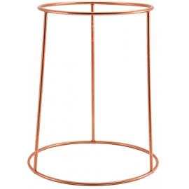 Buffet Riser - Anti-Slip Coated - Round - Copper - 30cm (11.75")