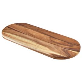 Presentation Plinth - Acacia Wood - 80cm (31.5")