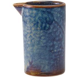 Cream or Milk Jug - Straight Sided - Terra Porcelain - Aqua Blue - 10cl (3.5oz)