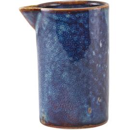 Cream or Milk Jug - Straight Sided - Terra Porcelain - Aqua Blue - 18cl (6.25oz)