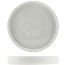 Presentation Plate - Low Profile - Incise Porcelain - Lucine - 18cm (7")