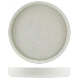 Presentation Plate - Low Profile - Incise Porcelain - Lucine - 20cm (7.75")