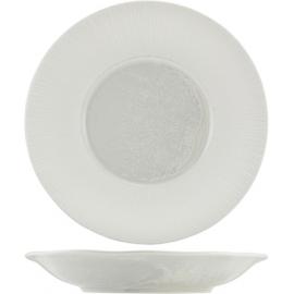 Winged Plate - Deep - Incise Porcelain - Lucine - 30cm (11.75")