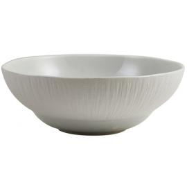 Round Bowl - Incise Porcelain - Lucine - 20cm (7.75") - 1.15L (40.5oz)