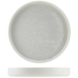 Presentation Plate - Low Profile - Incise Porcelain - Lustre - 25cm (9.75")