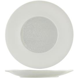 Winged Plate - Incise Porcelain - Lustre - 31cm (12.25")