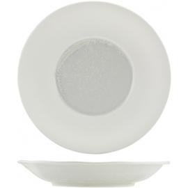 Winged Plate - Deep - Incise Porcelain - Lustre - 26cm (10.25")