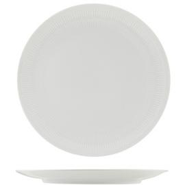 Coupe Plate - Incise Porcelain - Solara - 25.5cm (10")