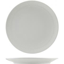 Coupe Plate - Incise Porcelain - Solara - 28cm (11")