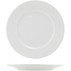 Winged Plate - Incise Porcelain - Solara - 20cm (7.75")