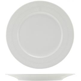 Winged Plate - Incise Porcelain - Solara - 25.5cm (10")