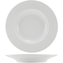 Pasta Or Soup Plate - Winged - Incise Porcelain - Solara - 28.5cm (11.25") - 50cl (17.5oz)