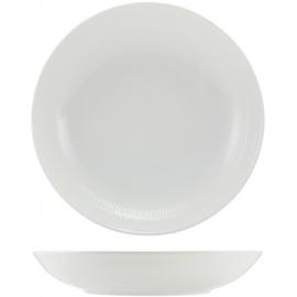 Coupe Bowl - Incise Porcelain - Solara - 23cm (9") - 80cl (28oz)